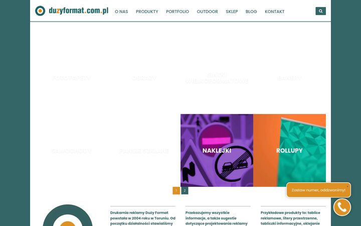 Captura de ecrã de duzyformat.com.pl