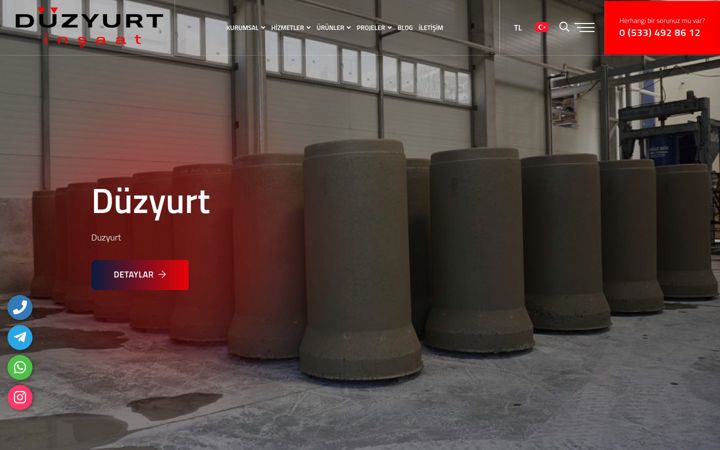 Екранна снимка на duzyurt.com.tr