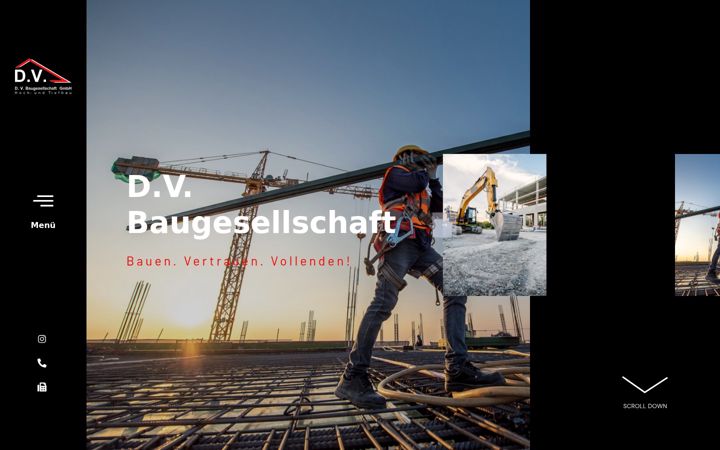 Screenshot of dv-baugesellschaft.de