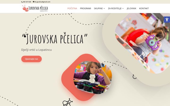 Screenshot of dv-jurovskapcelica.hr