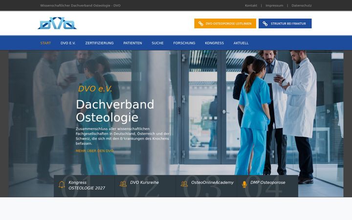 Zrzut ekranu dv-osteologie.org