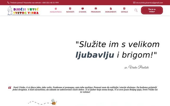 Screenshot of dv-svetog-vinka.hr
