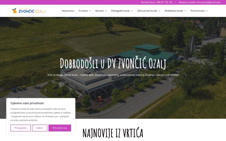 Screenshot of dv-zvoncic-ozalj.hr