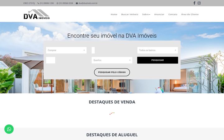 Screenshot ta' dvaimob.com.br