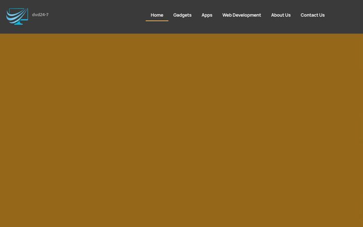 Screenshot of dvd24-7.com