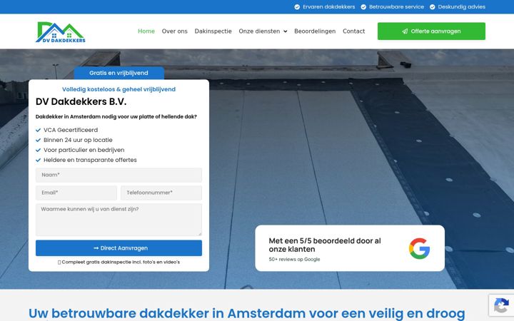 Screenshot di dvdakdekkers.nl