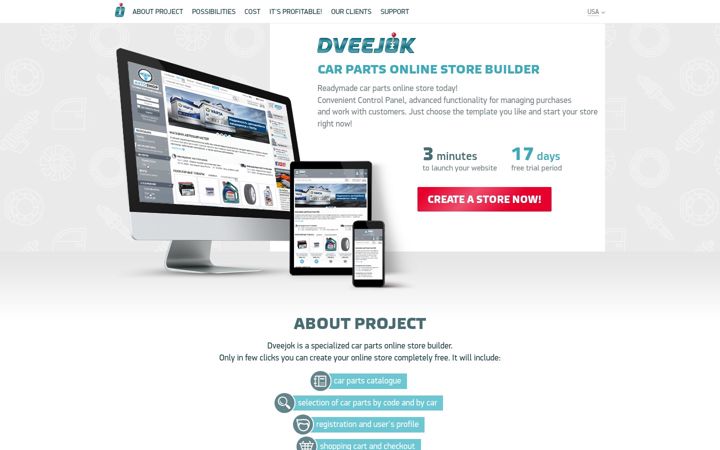 Screenshot of dveejok.com