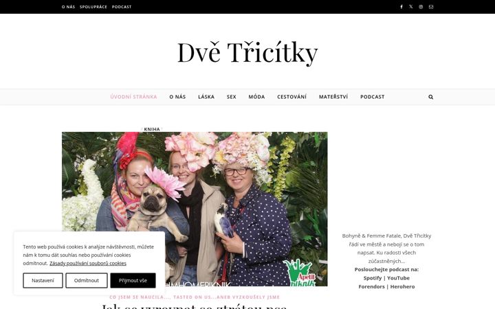Screenshot di dvetricitky.cz