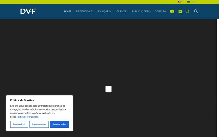 Screenshot ta' dvf.com.br