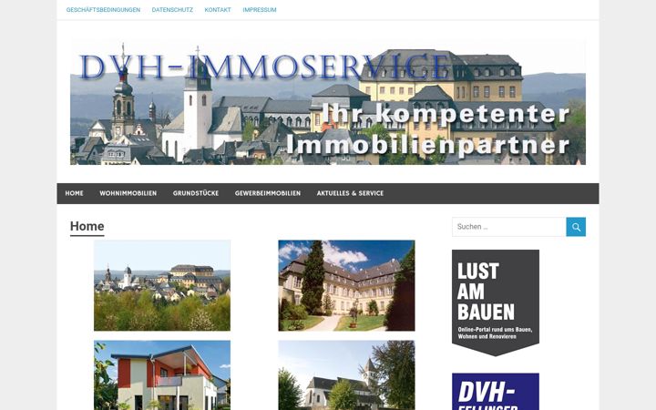 Screenshot of dvh-immoservice.com
