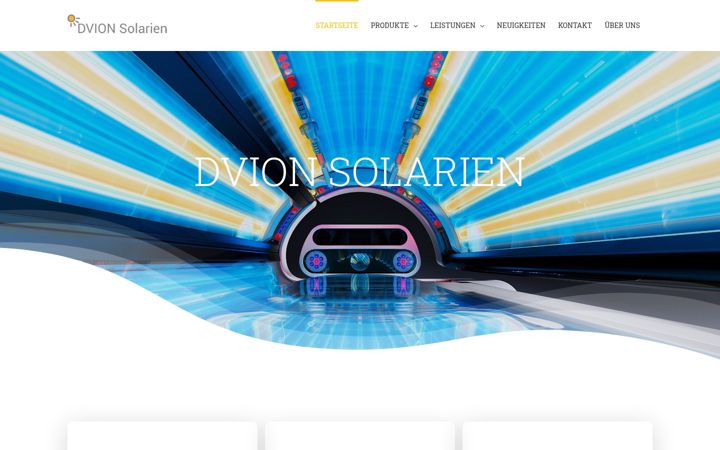 Screenshot of dvion.de