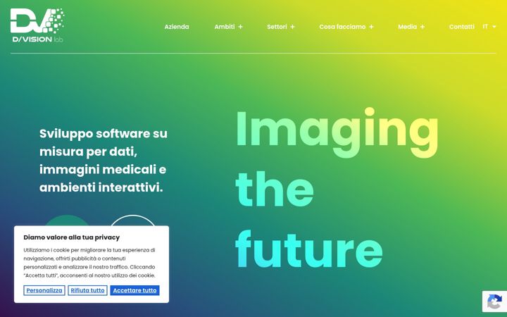 Skærmbillede af dvisionlab.it