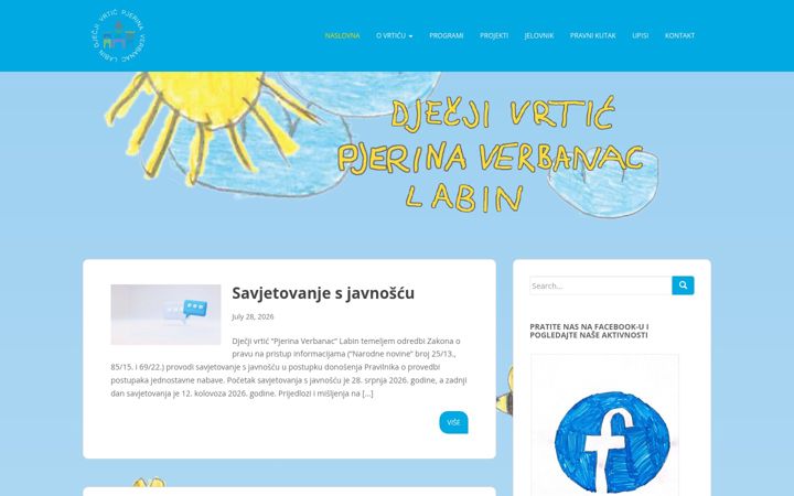Screenshot of dvlabin.hr