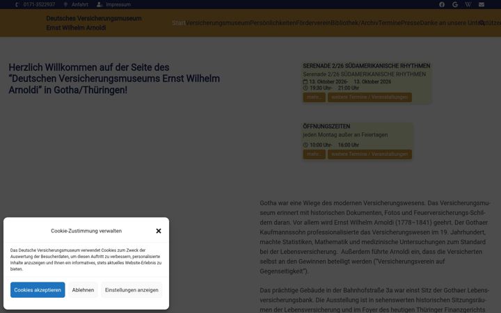 Screenshot of dvm-gotha.de