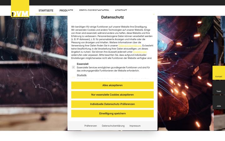 Screenshot of dvm-rhede.de