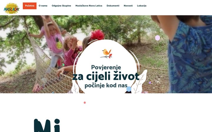 Screenshot of dvmaslacakpula.hr