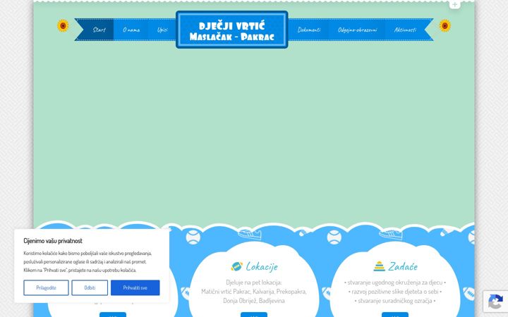 Screenshot of dvmp.hr