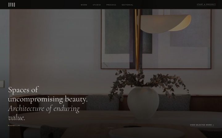 Screenshot of dvnostudio.com