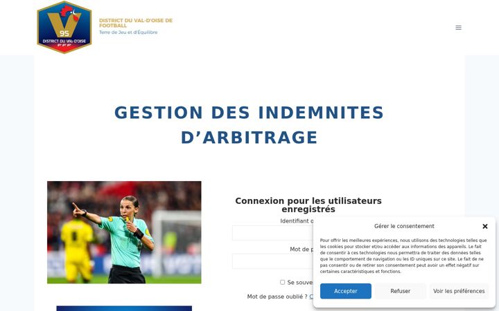 Screenshot of dvof.fr