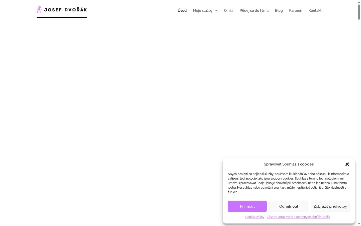 Screenshot des Einwilligungsbanners vor jeglicher Interaktion