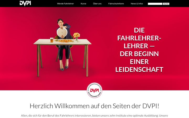 Screenshot of dvpi.de