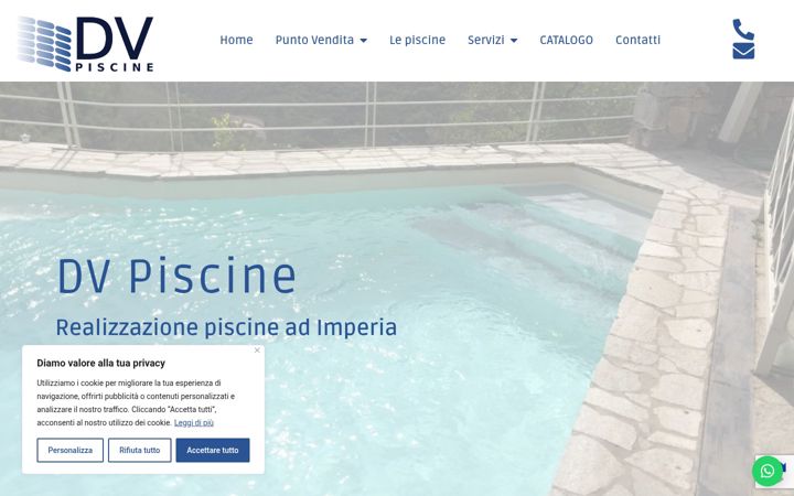 Skærmbillede af dvpiscinemultiservices.it