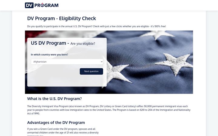 Captură de ecran a dvprogram.org