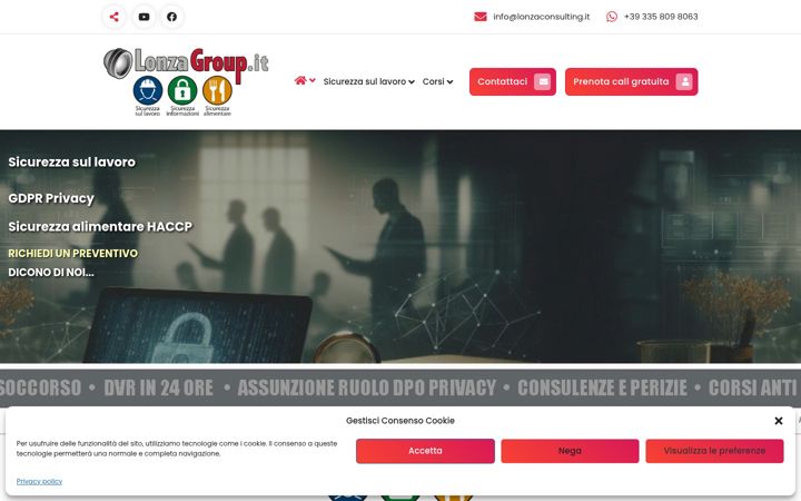 Screenshot stránky dvr24ore.it