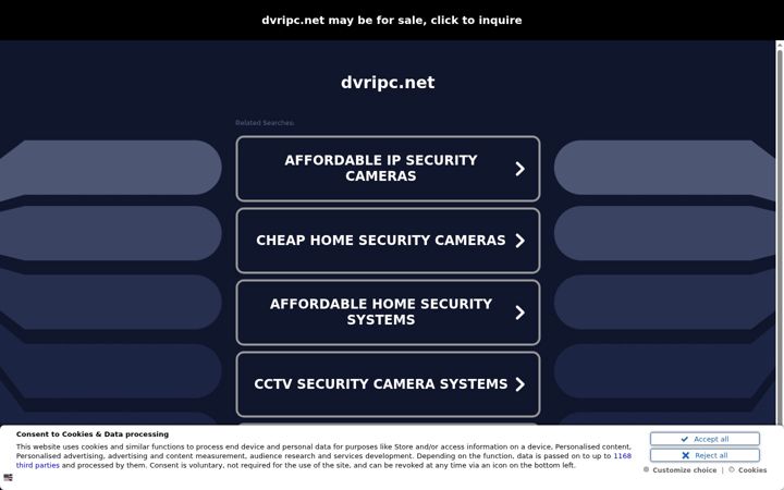 Screenshot of dvripc.net