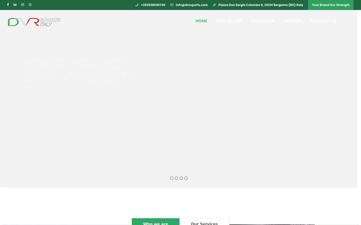 Screenshot of dvrsports.com