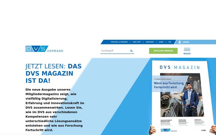 Screenshot of dvs-home.de