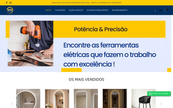 Screenshot ta' dvsfernandes.com.br