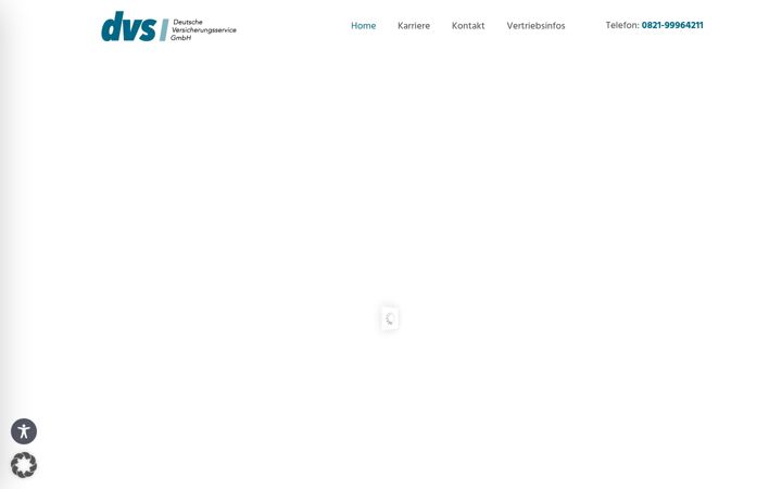 Screenshot of dvsgmbh.de