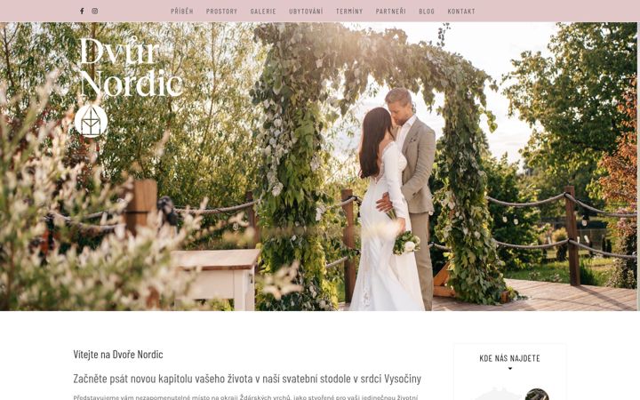 Screenshot di dvurnordic.cz