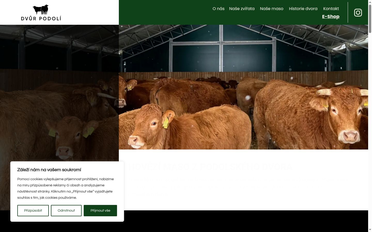 Screenshot des Einwilligungsbanners vor jeglicher Interaktion
