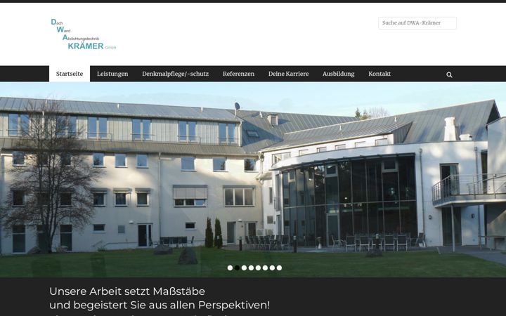 Screenshot of dwa-kraemer.de