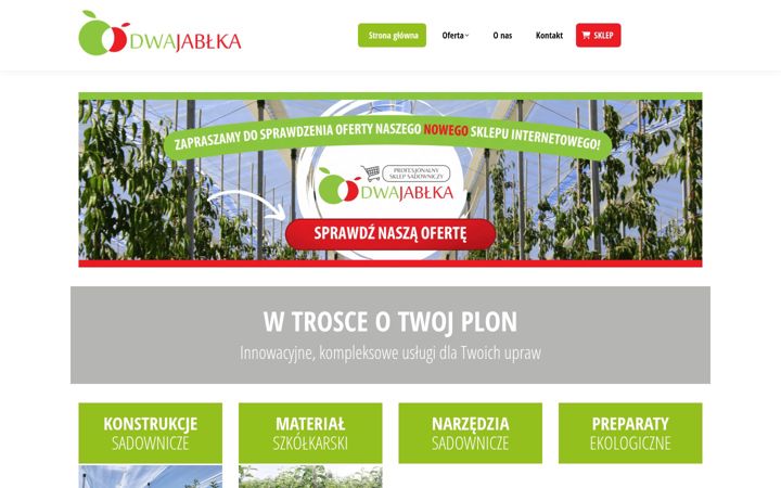 Screenshot di dwajablka.pl