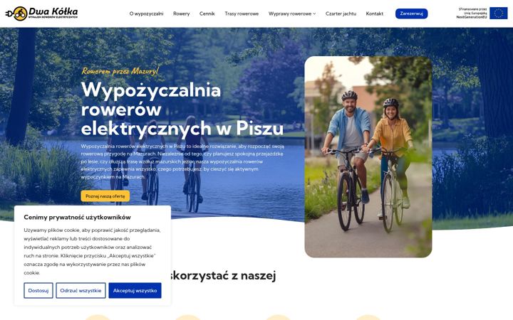 Screenshot di dwakolka.pisz.pl