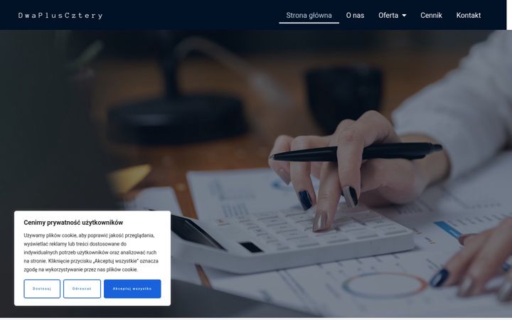 Screenshot of dwapluscztery.com