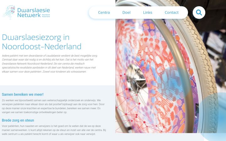 Snímek obrazovky dwarslaesienetwerk.nl
