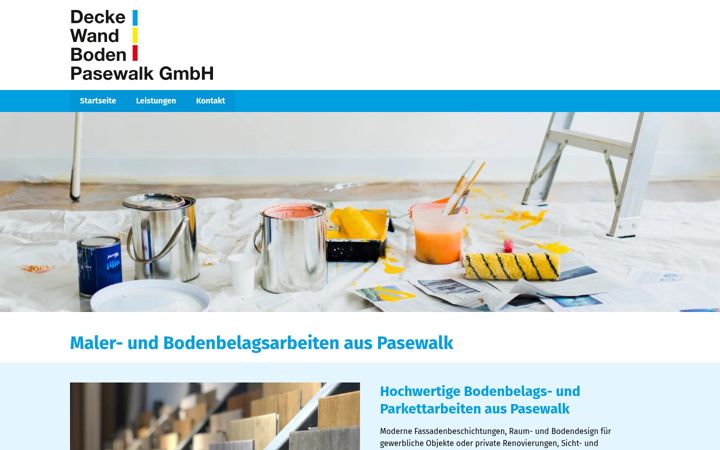 Screenshot of dwb-pasewalk.de