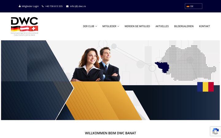 Screenshot of dwc.ro