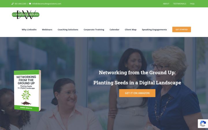Screenshot of dwconsultingsolutions.com