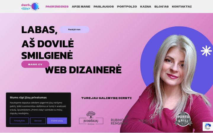 Screenshot of dweb.life