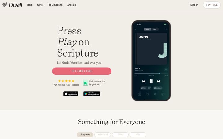 Screenshot of dwellapp.io