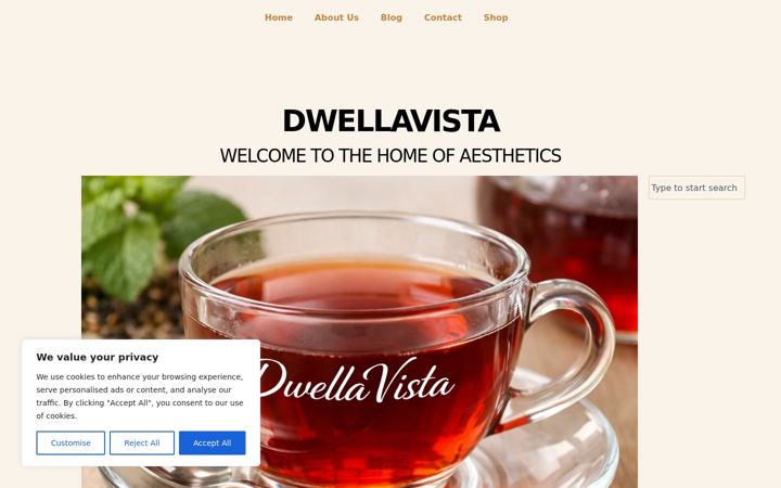 Screenshot of dwellavista.com