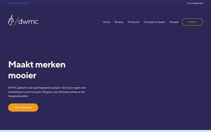 Screenshot di dwmc.nl