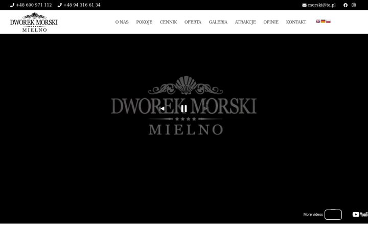 Captura de pantalla de dworekmorski.pl