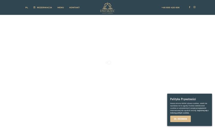Screenshot von dworzecwilhelma.pl