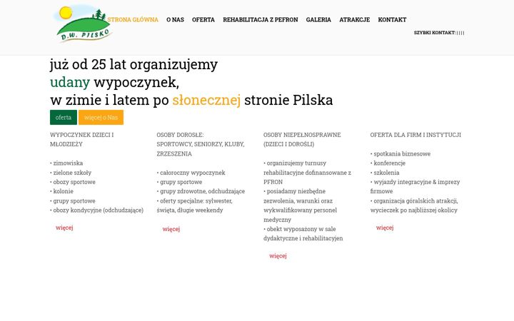 Captura de pantalla de dwpilsko.pl